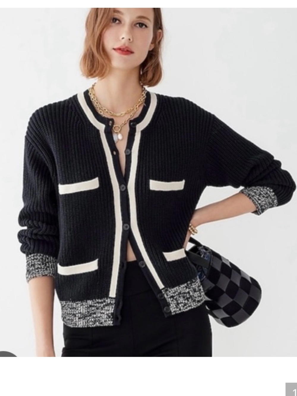 J.Crew Front Pocket Cotton Cardigan Size XS